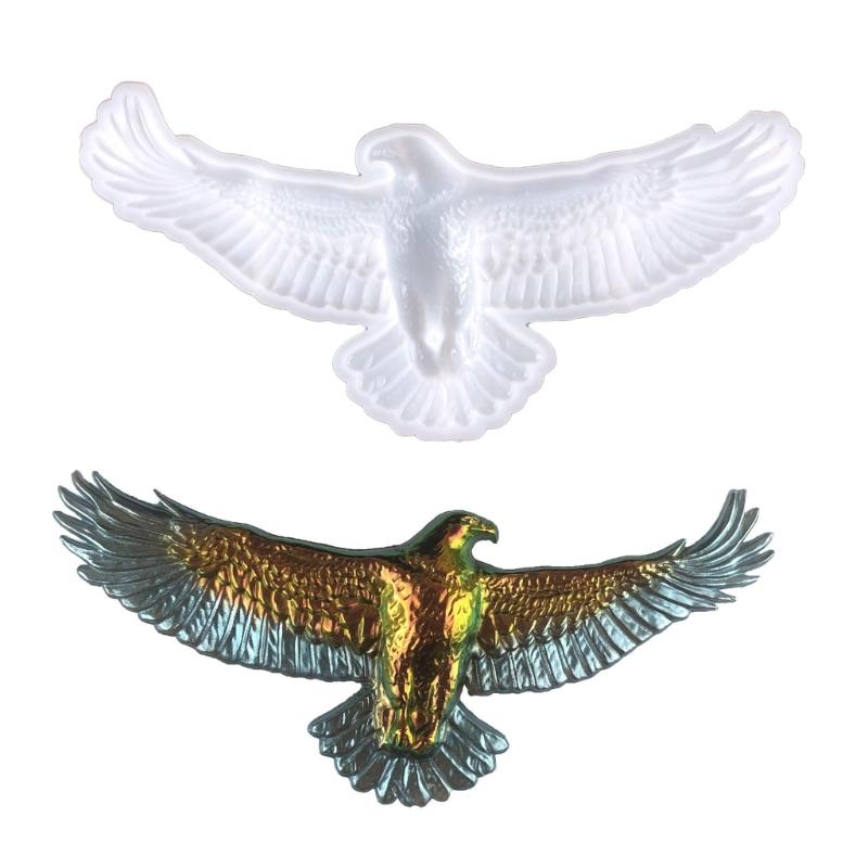 Flying Eagle Shape Silicone Mold Wall Decoration Mould DIY Table Ornament Tools Plaster Crafts Making Supplies Non-stick