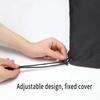 Adjustable Wheelchair Rain Poncho and Sun Cover - Designed for Different Wheelchair Sizes