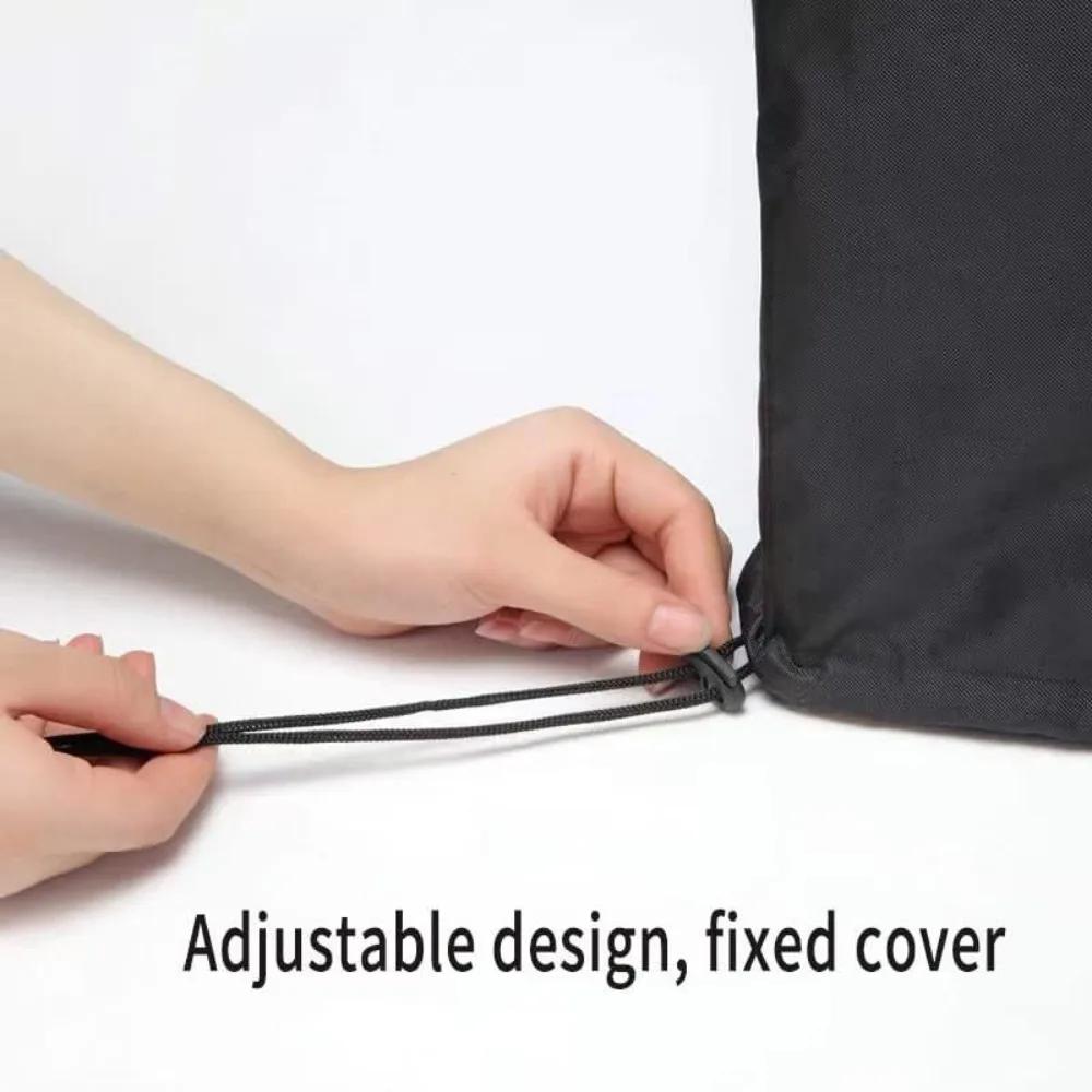 Adjustable Wheelchair Rain Poncho and Sun Cover - Designed for Different Wheelchair Sizes