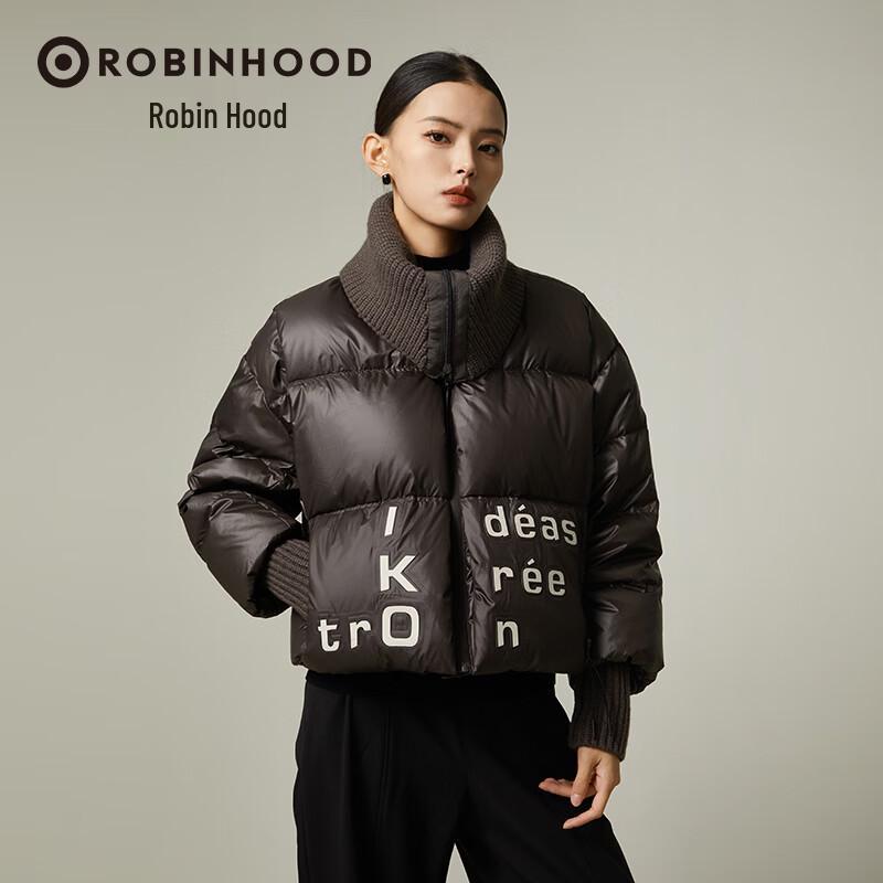ROBINHOOD Women's Short Down Puffer Jacket
