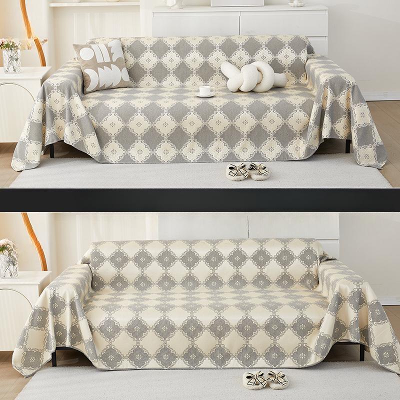Sofa Towel Full Cover Cloth Non-Slip Stain-Resistant Sofa Cover Sofa Cover Four Seasons Universal Sofa Blanket Living Room Picnic Dustproof