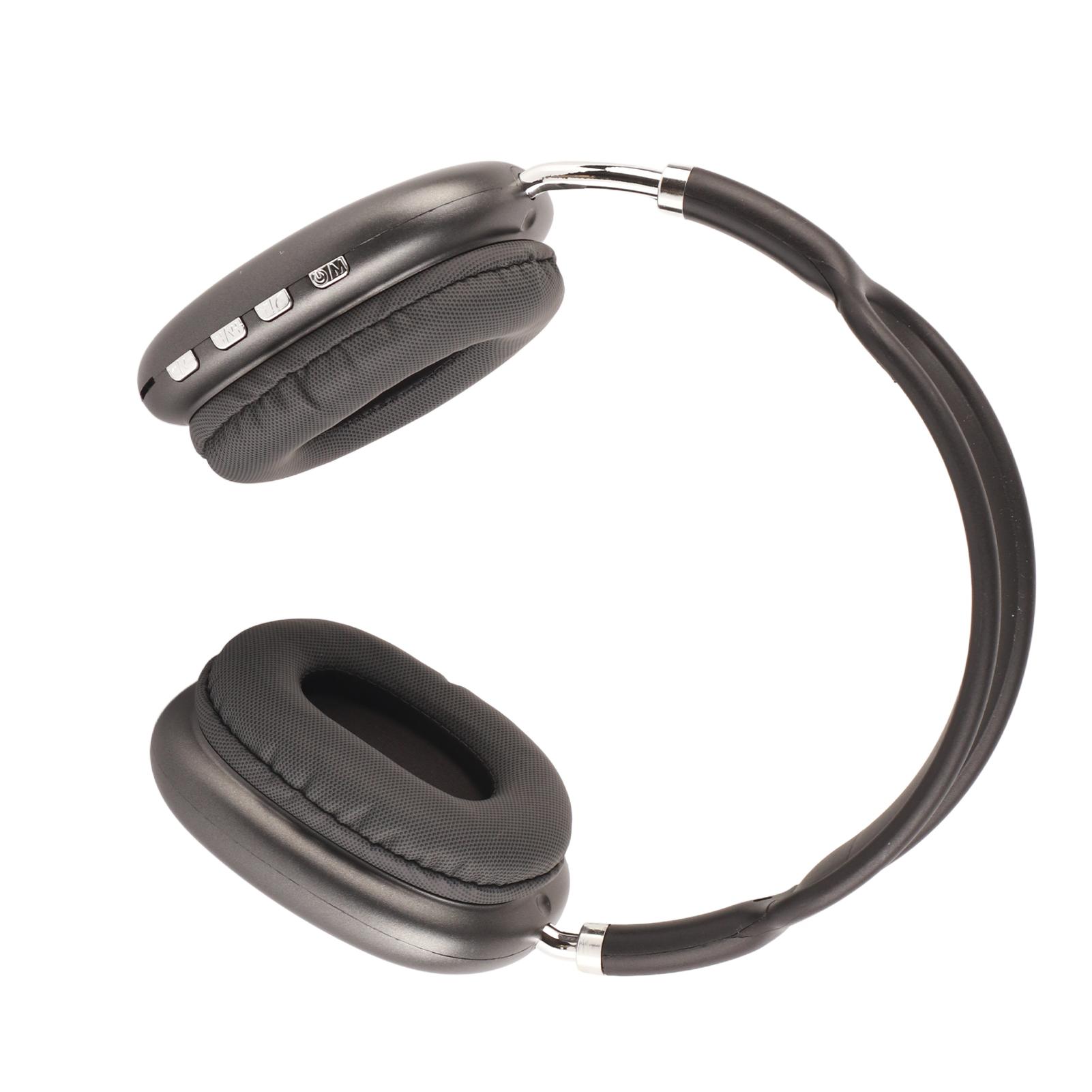 

Bluetooth Headphone Noise Reduction Clear Sound Quality Heavy Bass Headphones Wireless Headphone for Computer PC чёрный