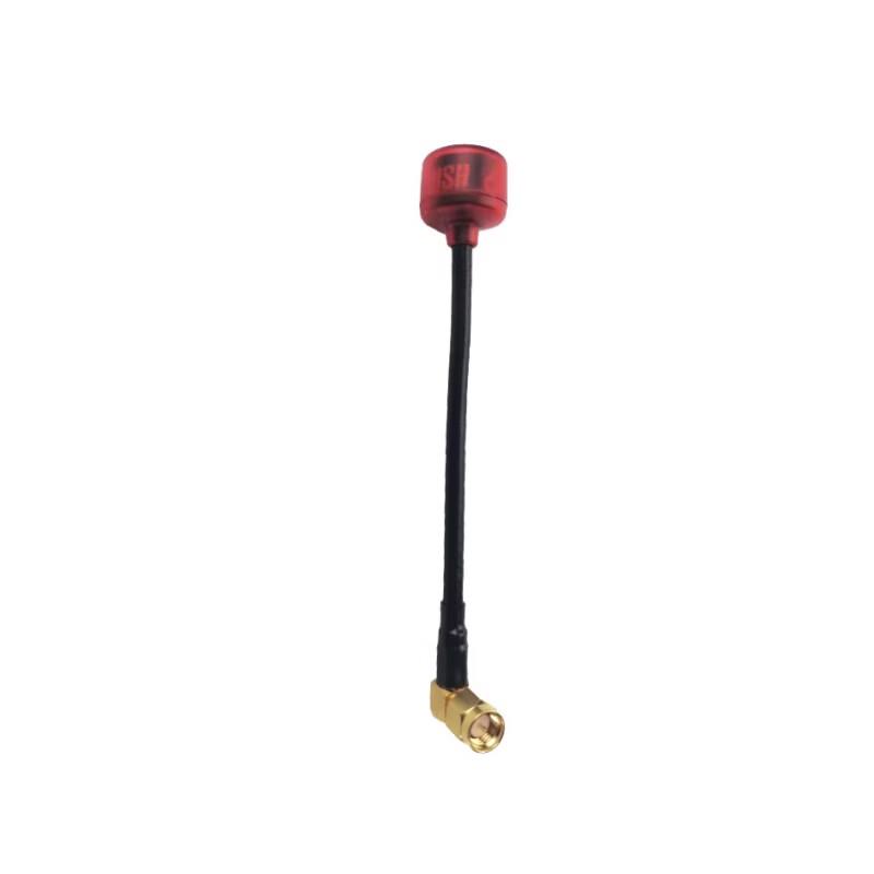 Kongji Cherry 5.8G RHCP FPV Antenna with Bent SMA, 105mm