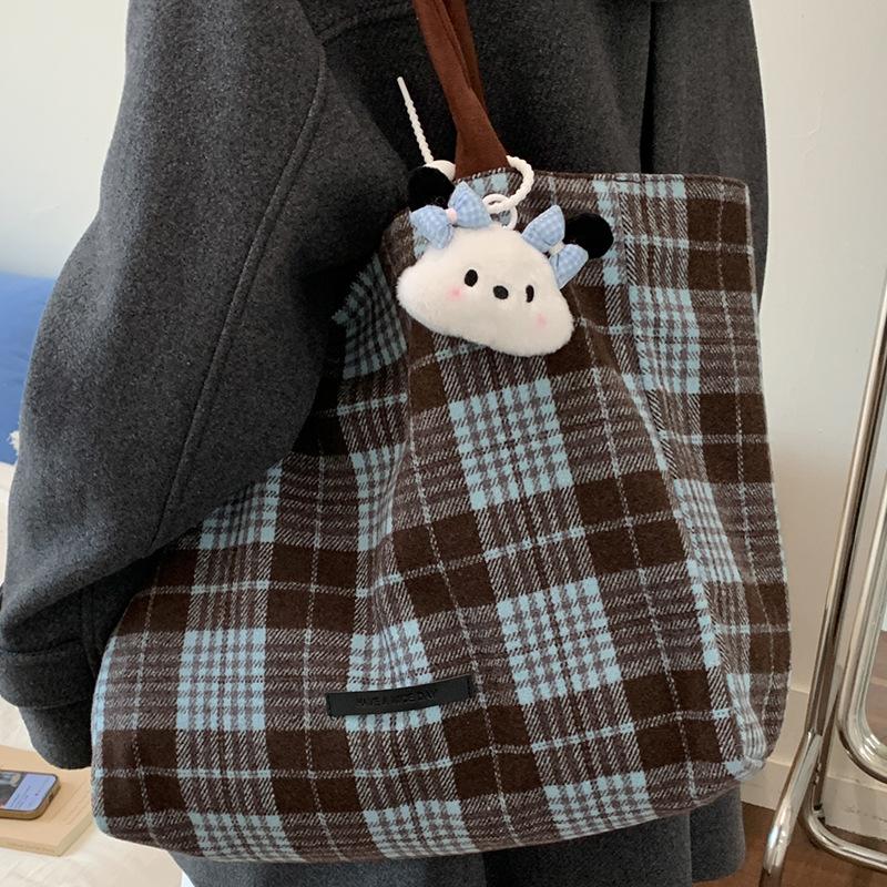 British-style Double Bread, Large-capacity, Laid-back Tote Bag