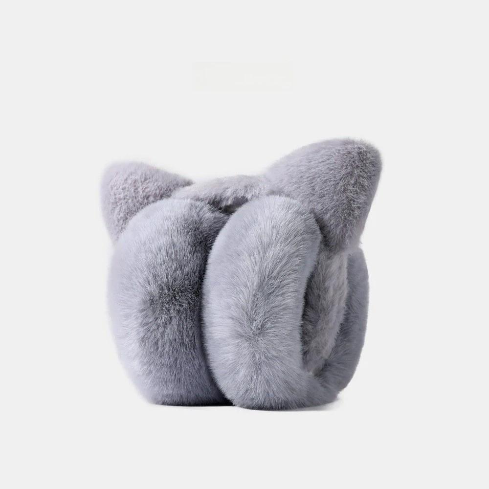 Foldable Cat Ear Muffs Anti-freeze Ear Covers Cute Windproof Earmuffs winter