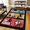 Franxx Carpet Rug For Living Room Bedroom Home Sofa Decoration Kids Play Nonslip Floor Mat
