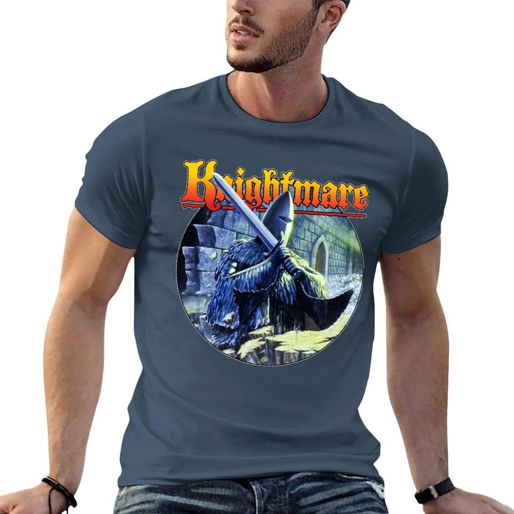 Knightmare Fright Knight Classic TShirt Everyday Wear Basic Short Sleeve Top