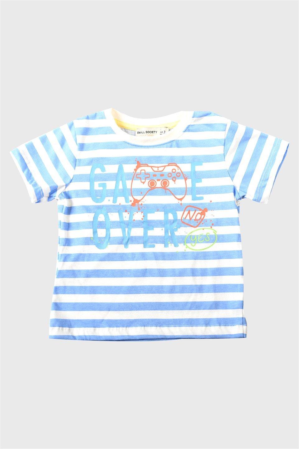 

Футболка Game Over для мальчиков, подходящая для всех возрастов 1-2 Years белый