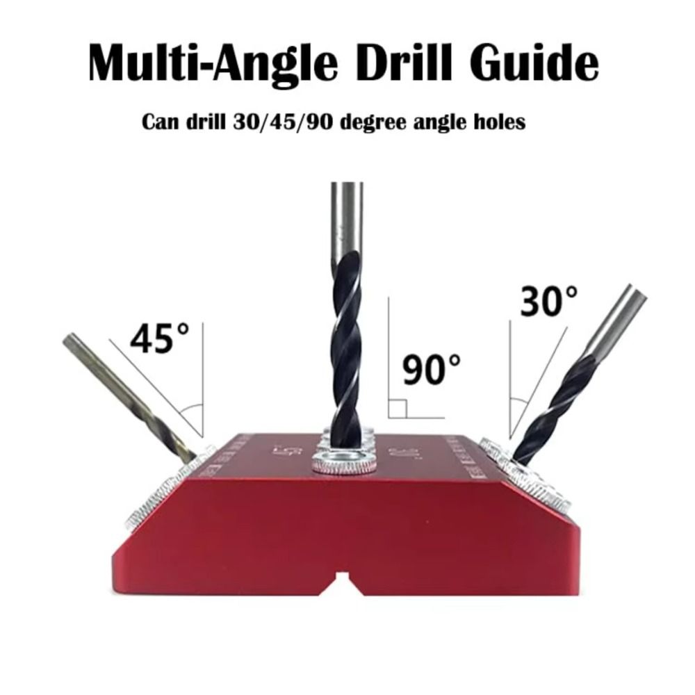 High Hardness Angle Angle Drill Guide Cable Railing Drill Jig  Stairs Handrail