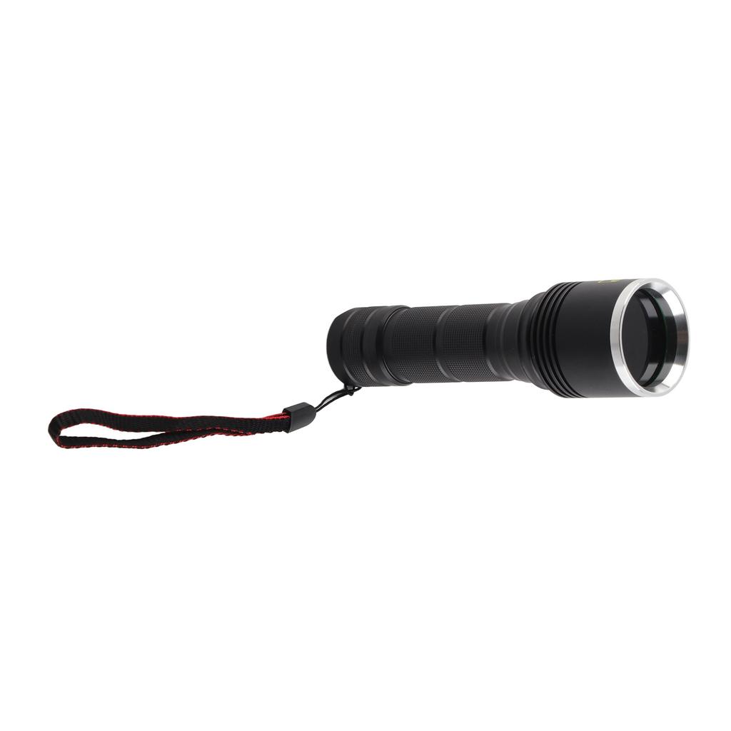 UV Flashlight LED 365nm Blacklight Torch Aluminium Alloy Shell Ultraviolet Flashlight 40W 1800mW
