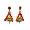 Middle Aged French Ballet Girl Stage Earrings Court Retro Style Personality Medieval Earring