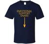 Emotional Support Snake Arrow Down T Shirt