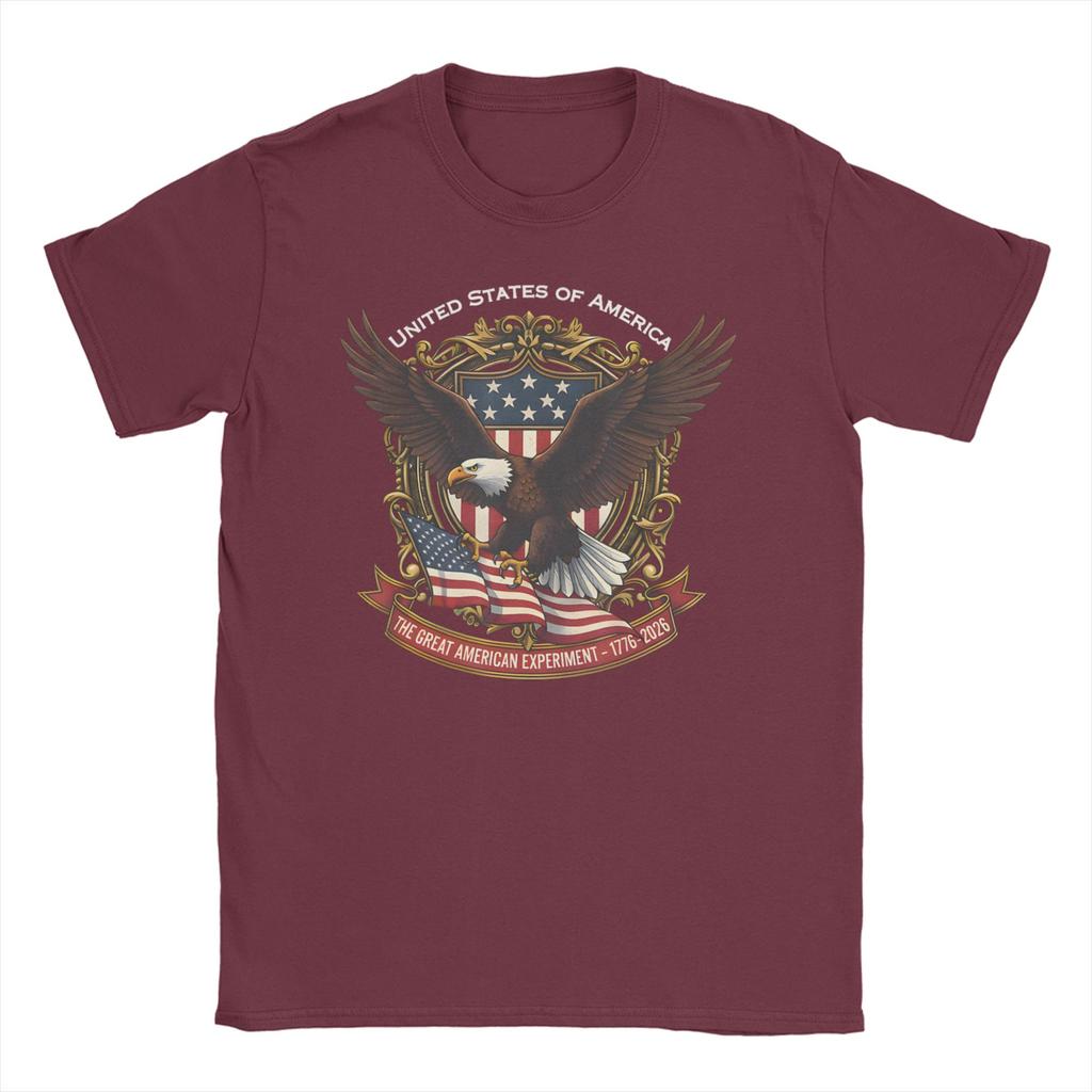 Anniversary USA T Shirt Beach Hip Hop T Shirts Unisex Cotton O Neck XL XL XL Tees Short Sleeve Vintage Tops
