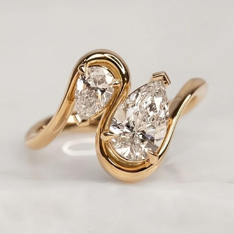 

Модное Классическое Искрящееся Женское Кольцо с Инкрустацией Фианитами, Персонализированное и Модное Ежедневное Вечернее Украшение Подарок 8