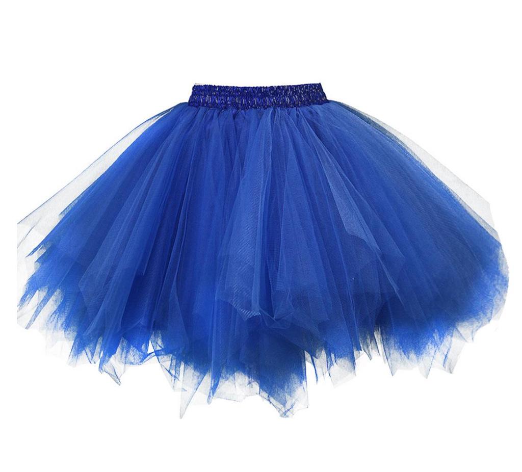 Mesh Princess Tutu Skirt for Kids - Puffy Ballet Dance Costume Skirt