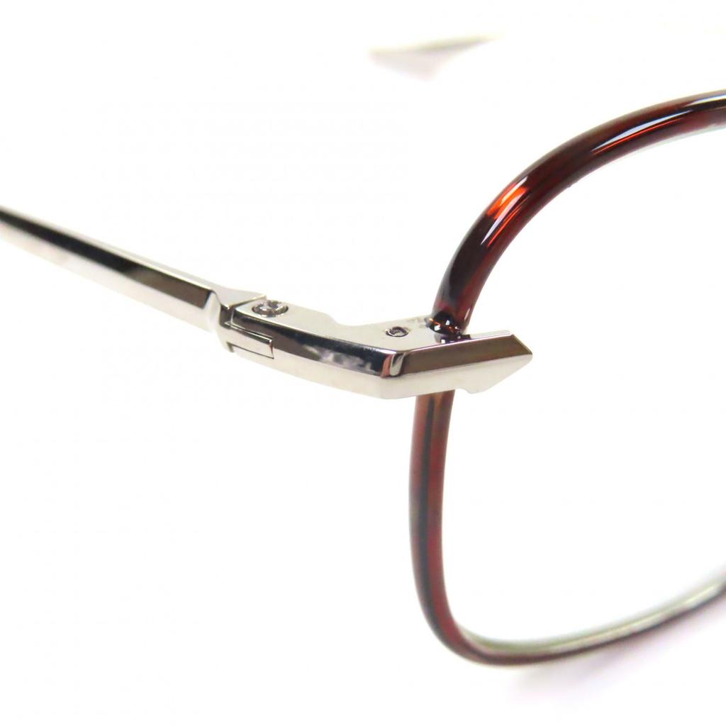 Pristine DITA Glasses WANDOUIR Two point Silver mens DTX180-A-03 Used