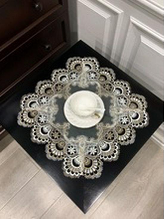 European Style Lace Tablecloth Set - Modern Minimalist Cover for Coffee Table, TV Cabinet, Dining Table