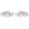 Harley 883 Modified Motorcycle CNC Anti-slip Rotating Foot Pegs with Enlarged Foot Support