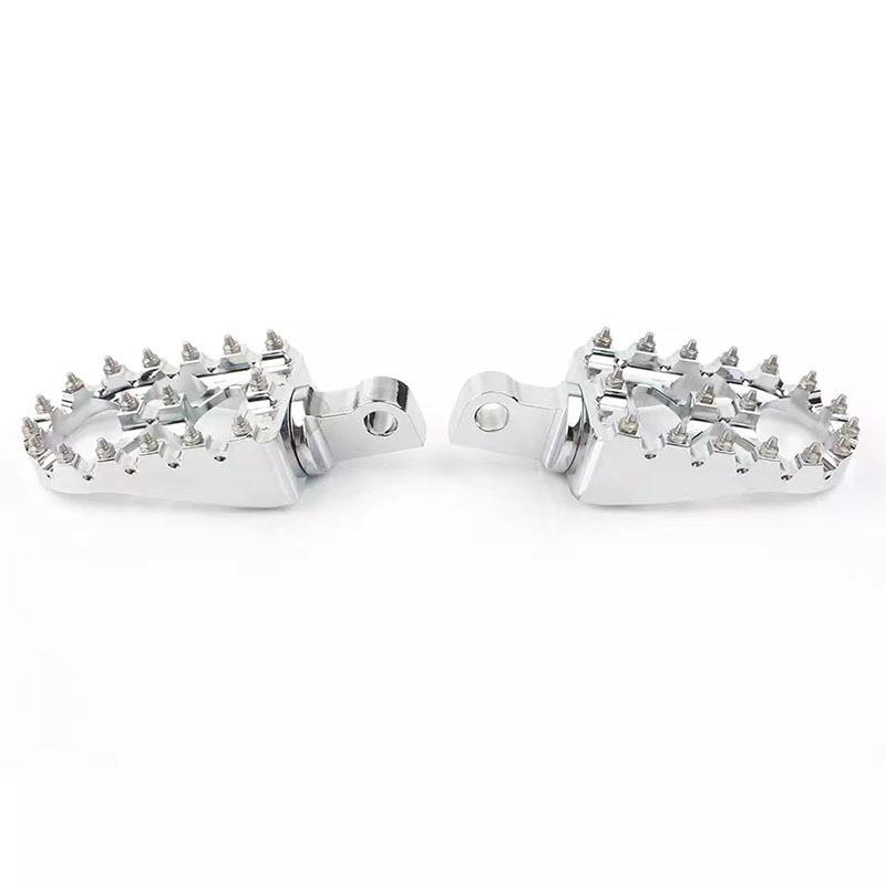 Harley 883 Modified Motorcycle CNC Anti-slip Rotating Foot Pegs with Enlarged Foot Support