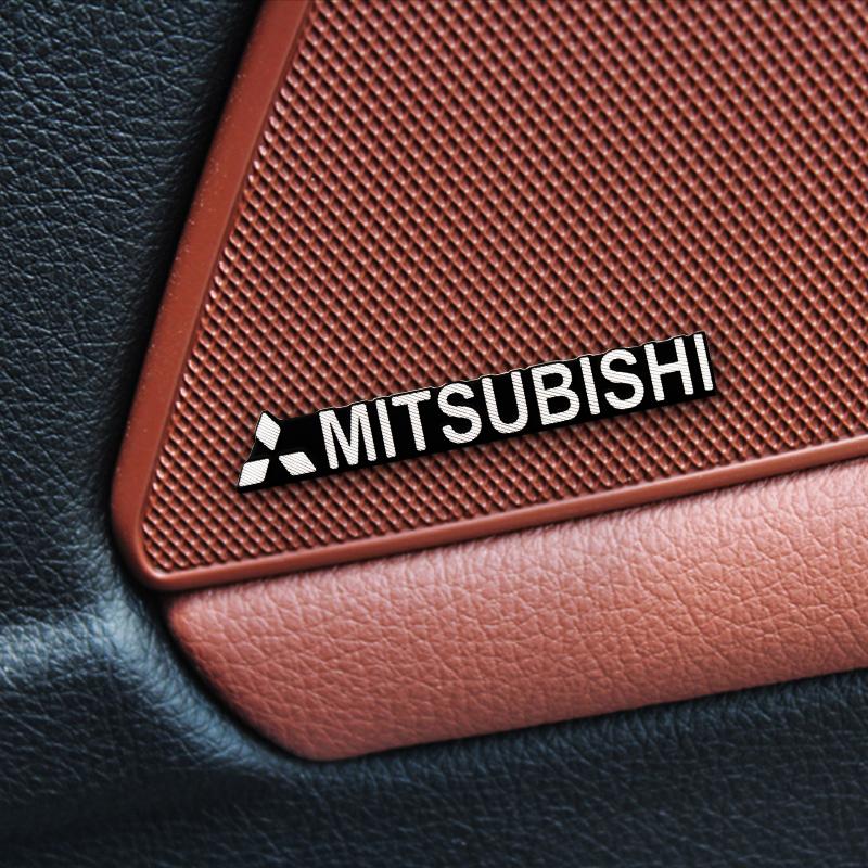 Głośnik Samochodowy Audio Dekoracja 3D Aluminiowa Odznaka Naklejka Emblemat Samochodowy Naklejka Dla Mitsubishi Colt Xpander Triton Outlander Pajero Lance