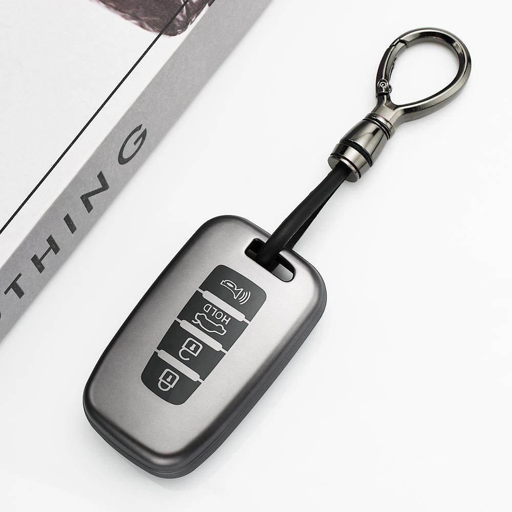 Remote Tpu Car Key Case Cover For Hyundai Ix35 Veloster Rohens Sonata 8 Kia Soul Forte Rio 3 K2 K3 K5 Sportage Shell Fob Holder