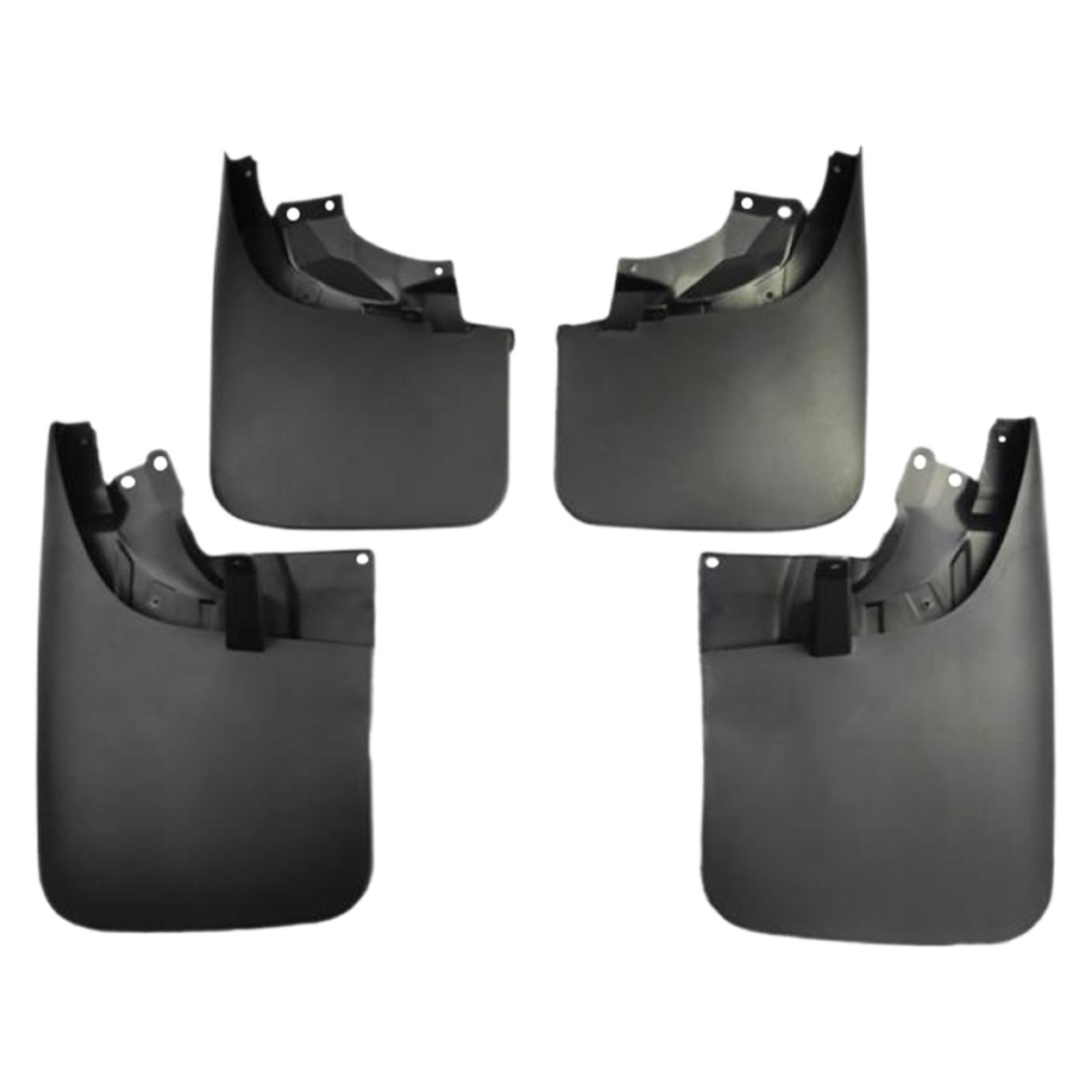 

4PCS Car Mud flaps Splash Guards Mudguards Car Mud Flaps Compatible with Nissan Pickup 4X4 4WD Navara D22 NS-19 чорний