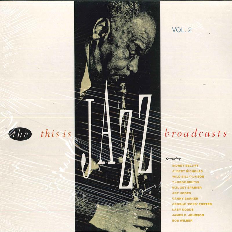 

LP Record VARIOUS The This Is Jazz Broadcasts Vol RHA6037 RHAPSODY 1987 UK Jazz Used