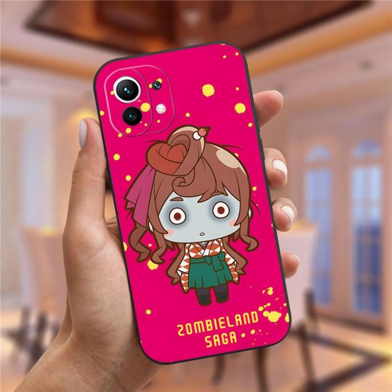 Funda de Teléfono Zombie Land Saga Para Xiaomi 9T 9SE 9 12 11T 10 11 11i Lite Ultra Note10 Poco M3 F3 F4 M4 X4 GT Pro Cubierta Trasera