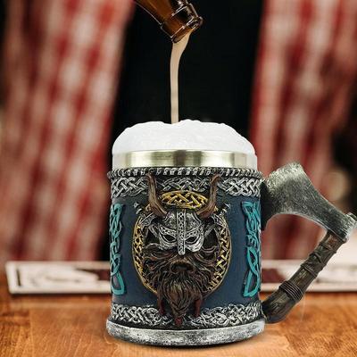Gothic Beer Mug 450ml Drinking Gothic Coffee Cup Large Capacity Tea Mug Travel Coffee Mug for Family Gatherings Friend Parties