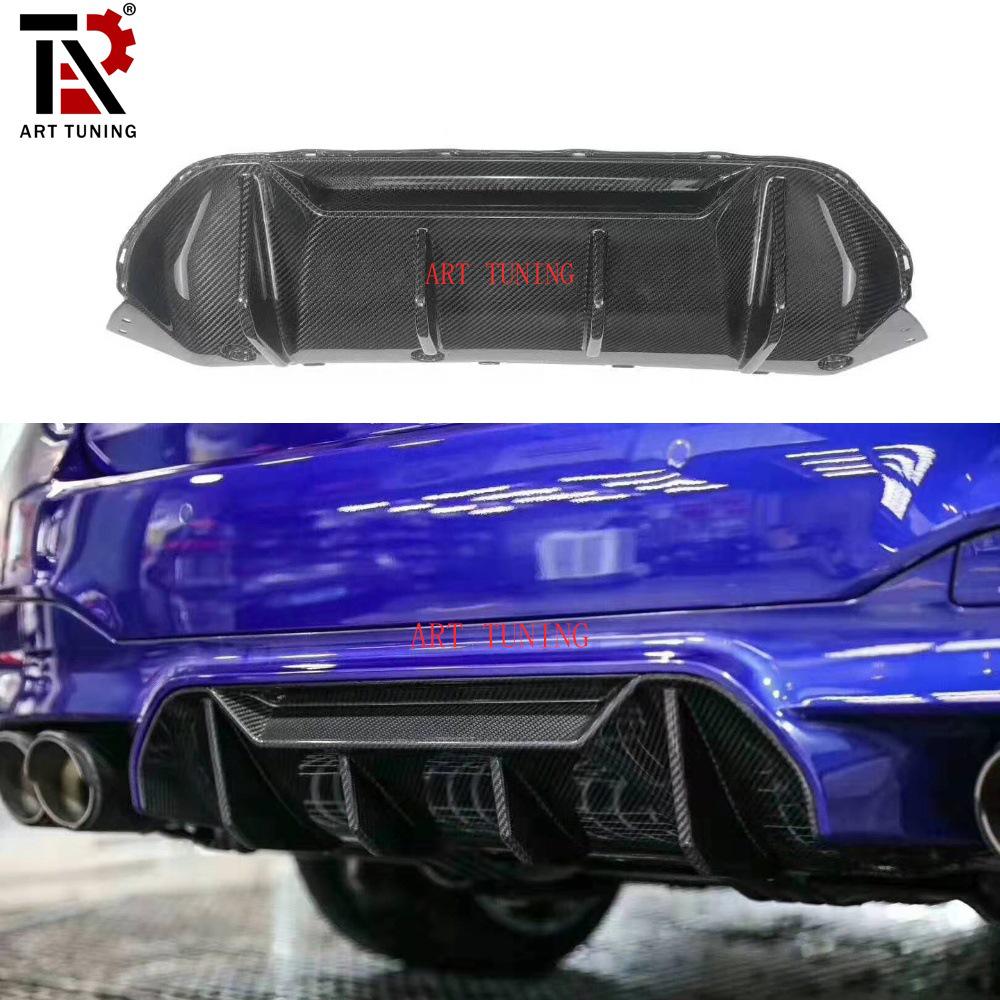 BMW M5 F90 MP Carbon Fiber Rear Diffuser & Spoiler Lip.