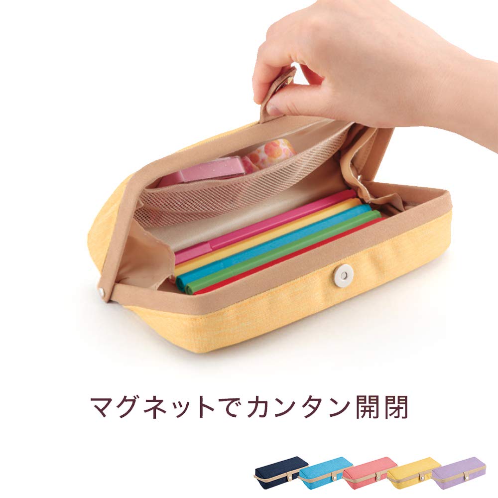 Raymay Fujii Pen Clam Pen Blue FY349A Case, Case,