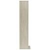 CD Cabinet In Sonoma Oak Finish 21 X 20 X 88 Cm Particleboard
