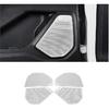Compatible with Ford Explorer 2020 2021 2022 2023 Car Door Speaker Sticker Cover Stainless Steel Door Handle Horn Trim Auto Accessories (Color : Door