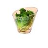 Qianxing Commercial Plastic Slanted Serving Bowls, 2-Pack