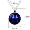 Sagittarius For Women Men Horoscope 12 Constellation Astrology Pendant Decoration Jewelry Necklace