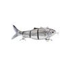 Rechargeable LED Electric Multi-Section Vibrating Fish Lure with Propeller Motor