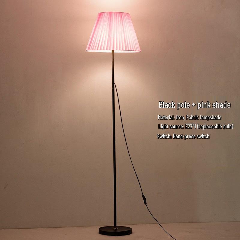 Modern LED Floor Lamp with Remote - Warm Ambient Light for Living Room, Bedroom, Bedside, and Streaming Background.