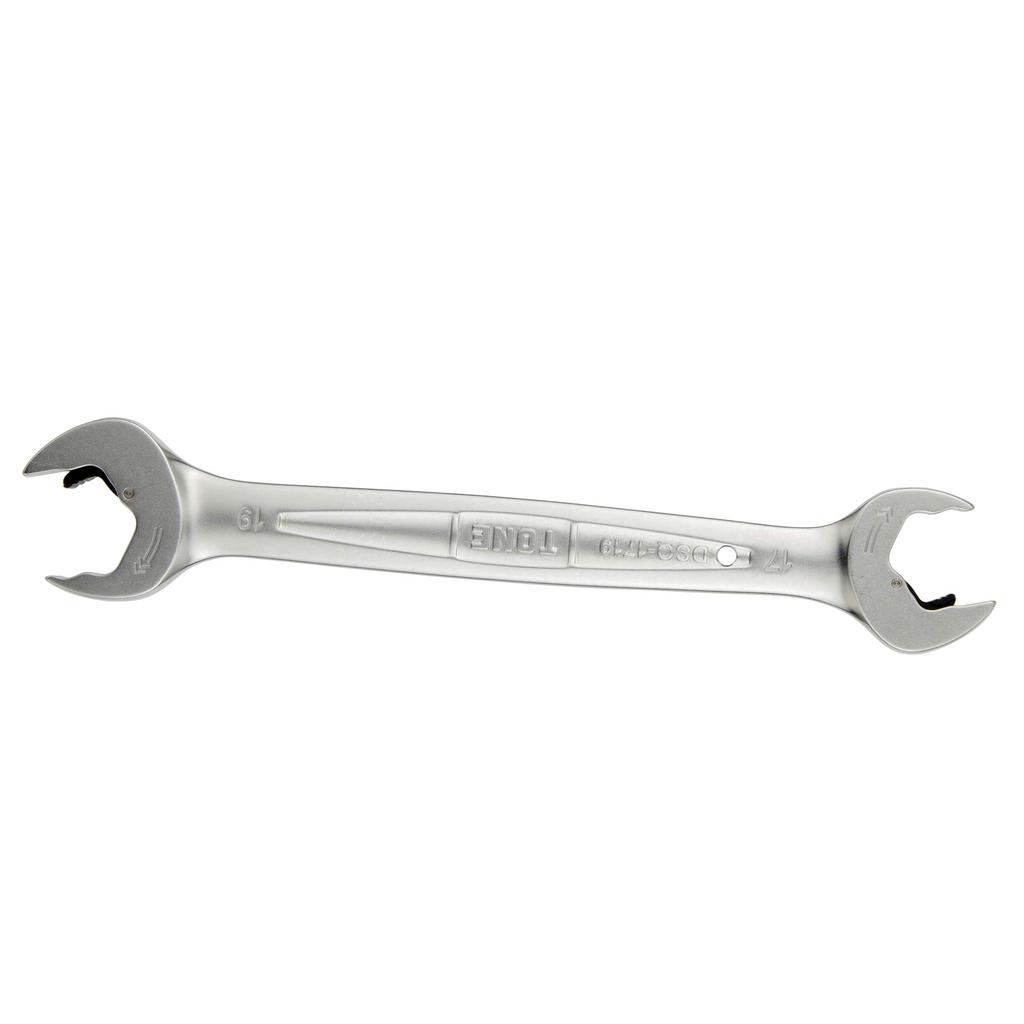 TONE Quick Spanner 17 x 19 mm across HPDSQ-1719, (width flats)