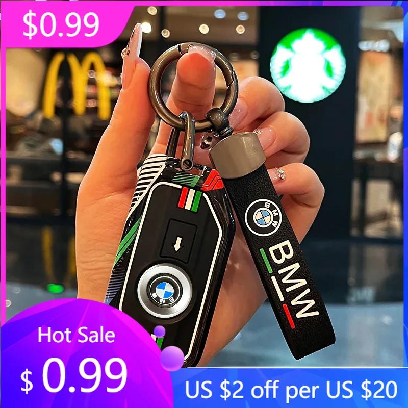 JUSK5 New 2025 Flip Key Case Cover Fob For BMW R1250GS R1200GS C400gt F750GS F850GS K1600B K1600GT R1200RS R1200RT F900R F900XR Motorc