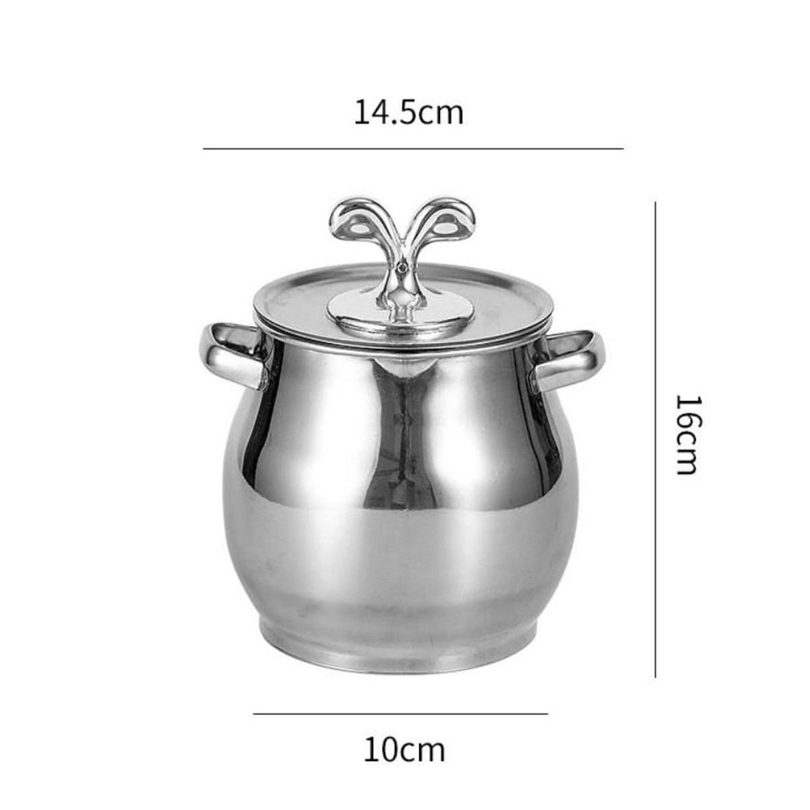 

Контейнер для жира Универсальная термостойкая банка для жира Банка для хранения Жироуловитель для хранения жарки Кухня Кемпинг Приготовление пищи