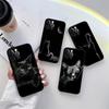 Black Cats Phone Case for iPhone 11 15 Pro Max Case Coque 14 Plus 13 Pro 12 11 X XS XR 7 8 SE 2020 15Pro Cute Cat TPU Soft Cover