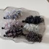 Gentle Floral Pleated Mesh Hairpin Super Fairy  High-end Sense  Fashionable  Western Style  High Ponytail  Banana Clip  Hair Accessories  New Style