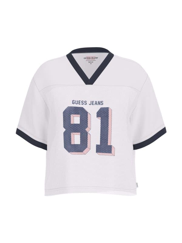 

Guess G011 XS Casual GJ SS 81 Boxy Tee Women s V-Neck