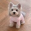 Dog German velvet warm four-legged clothes autumn and winter than bear teddy small dog cat pet bottoming shirt loungewear