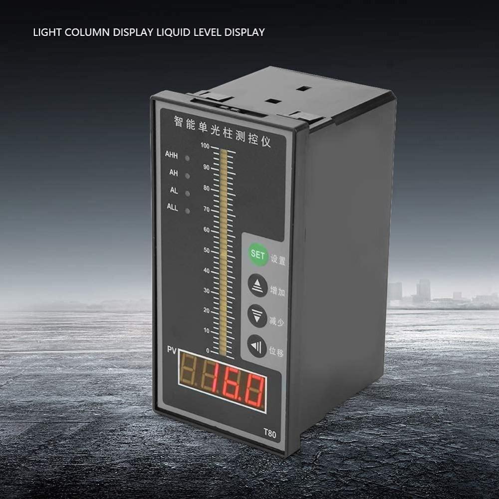 Light Column Display Level Transmitter Intelligent Pressure Controller For Water Tank