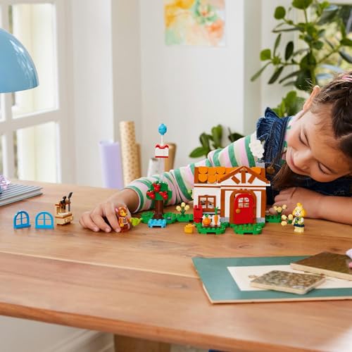 LEGO Animal Crossing Shizue, Welcome Home Toy Toy Present Birthday Block Educational Christmas Girls Boys Children 6 Years Old 7 Years Old 8 Years Old