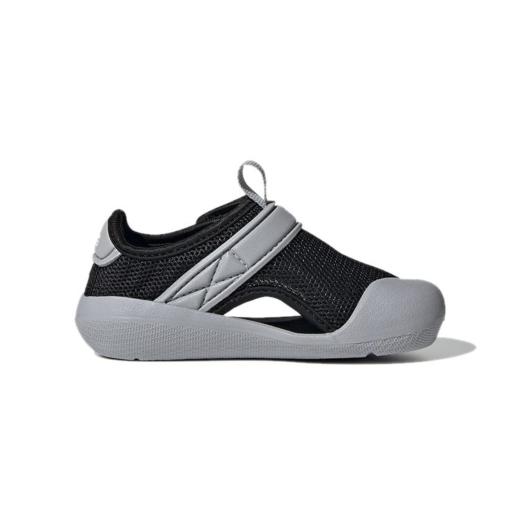 Adidas Non-Slip Shock Absorbing Low-Top Shoes Baby Shoes Black Gray FY8934
