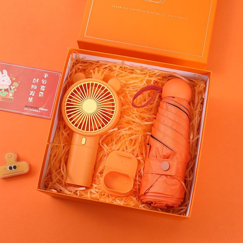 Stainless Steel Bottle Umbrella Towel Eco-friendly Gift Sets for Women Weddings Corporate Promotional Novelty Items