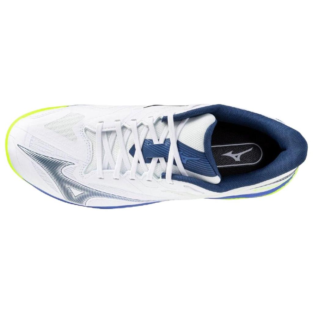 Mizuno Wave Exceed Court Ac Pohodlné Odolné Tenisové boty Unisex tenisky Bílá Modrá 61GA251820