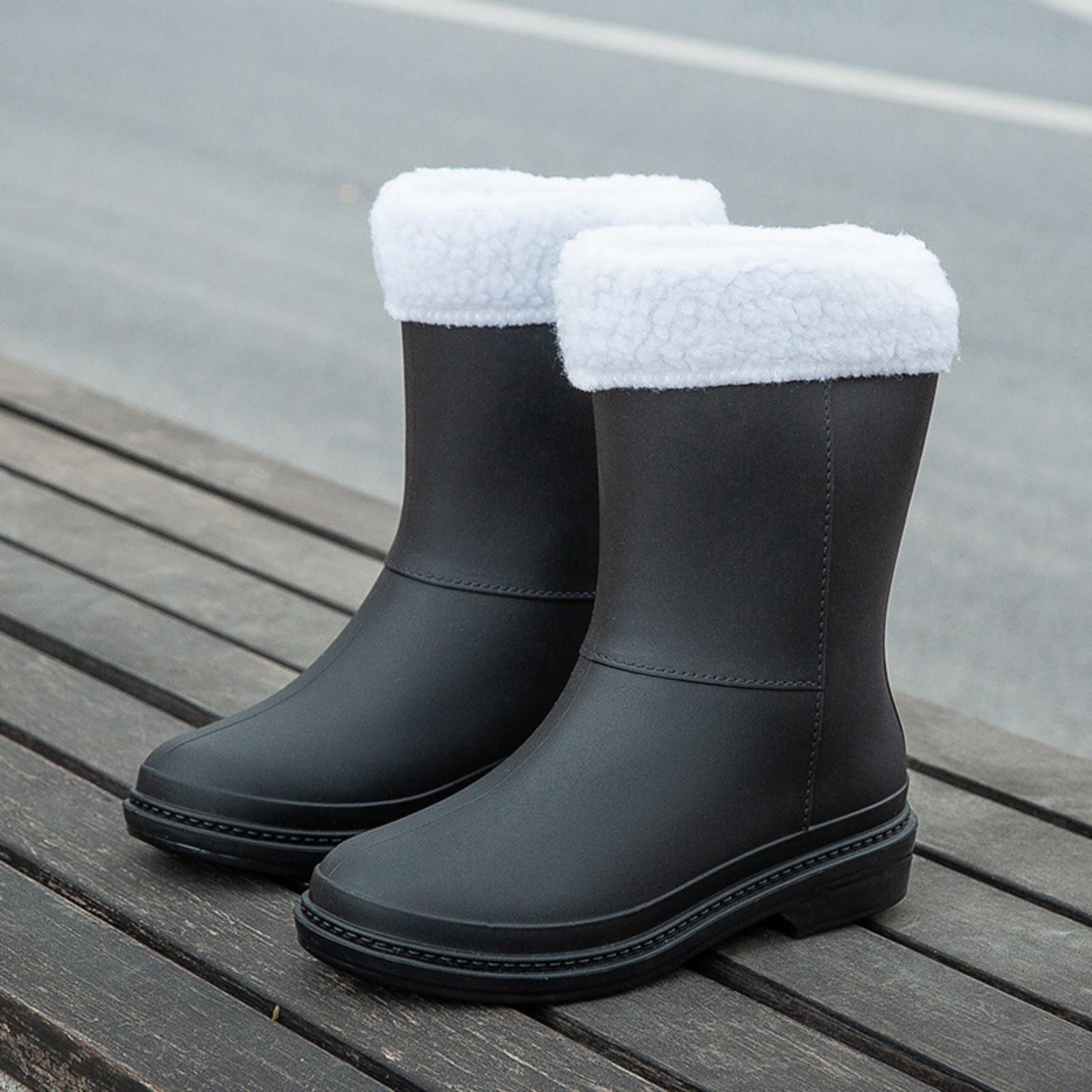 Women s Elastic High Boots Shoes 35 чёрный